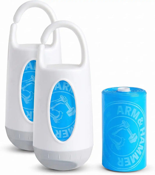 Munchkin® Arm and Hammer Diaper Bag Dispenser and 24 Diaper Disposal Bags (Pack of 2)