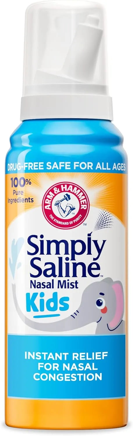 ARM & Hammer Simply Saline Nasal Spray Kids, 3.1 oz