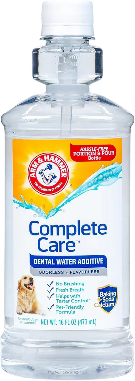 Arm & Hammer Complete Care Dental Water Additive, Easy Portion, 16 Fl Oz
