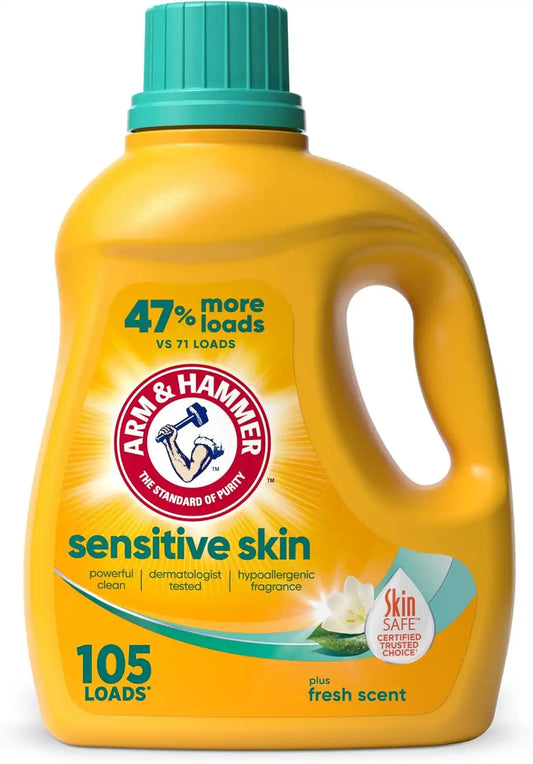 ARM & HAMMER Sensitive Skin Liquid Laundry Detergent