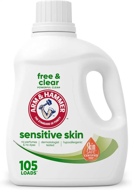 ARM & HAMMER Sensitive Skin Free & Clear Liquid Laundry Detergent