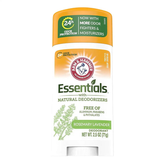 ARM & HAMMER Essentials Natural Deodorant Fresh 2.50 oz (Pack of 5)